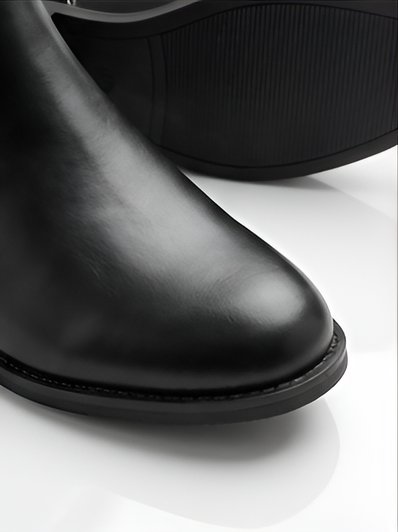 Bottines Chelsea Élégantes – Noir Intemporel