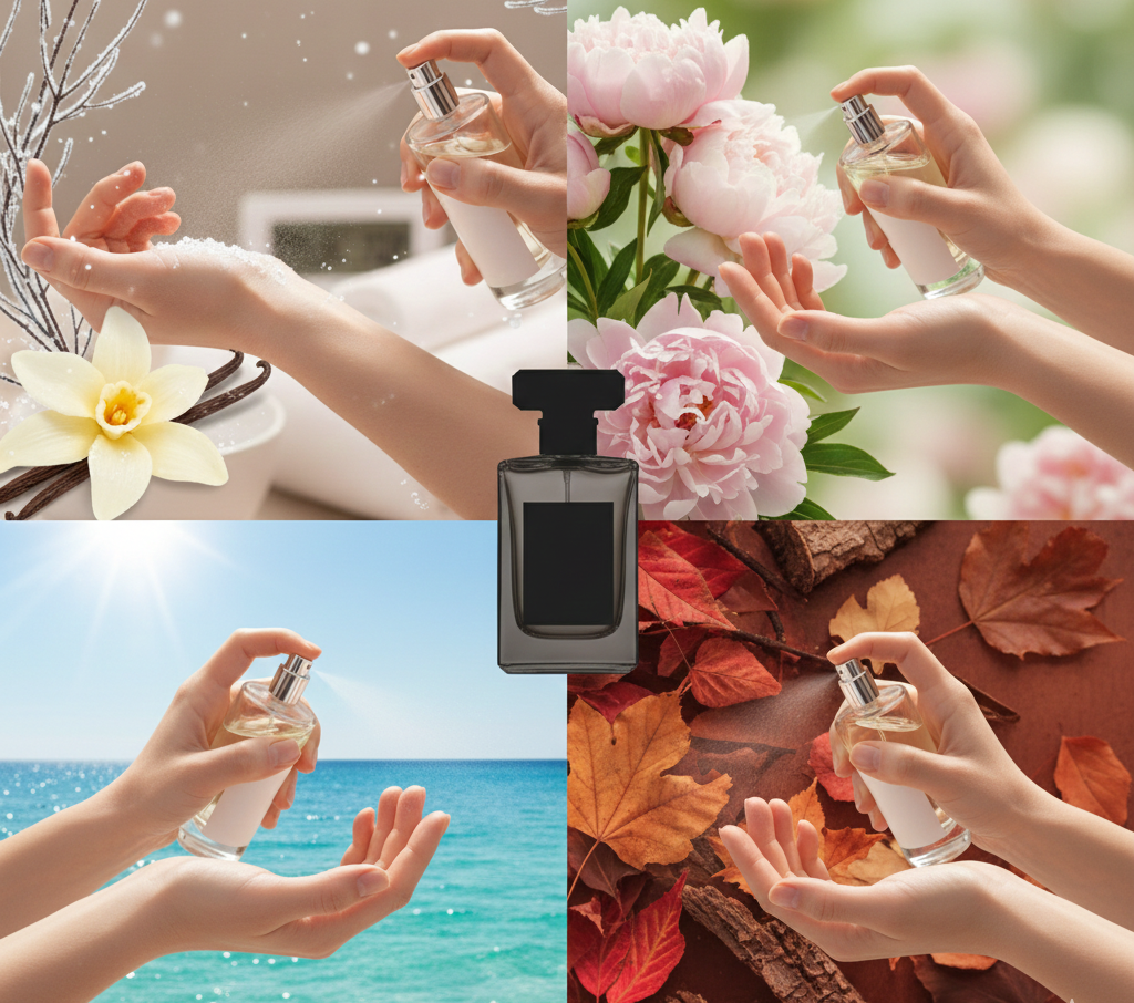 Quel parfum porter selon la saison ? Le guide d'Inès