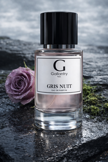 GRIS NUIT — Élégance Florale & Boisée
