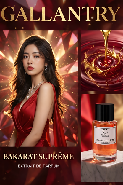 BAKARAT SUPREME — Rouge Safran & Ambre