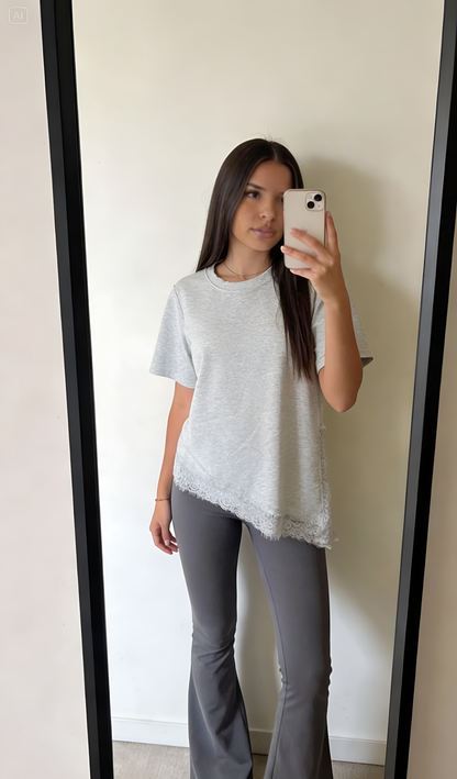 T-shirt femme dentelle 3 coloris livraison rapide France