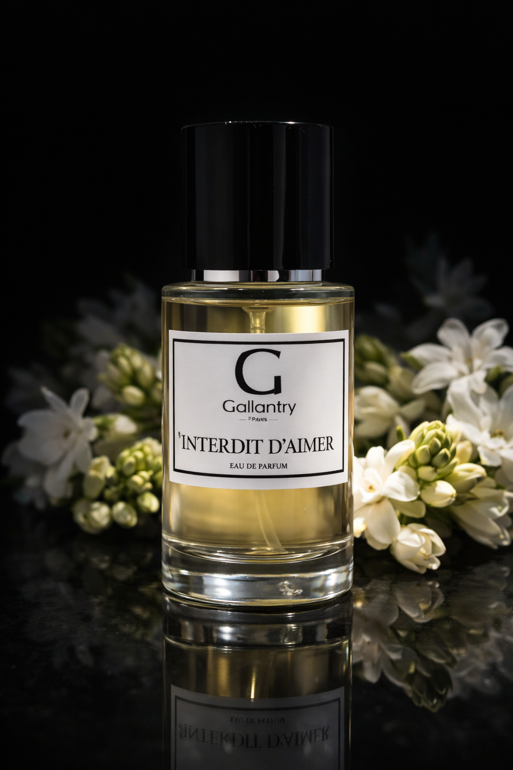 INTERDIT D’AIMER — Floral Blanc & Bois Sombres