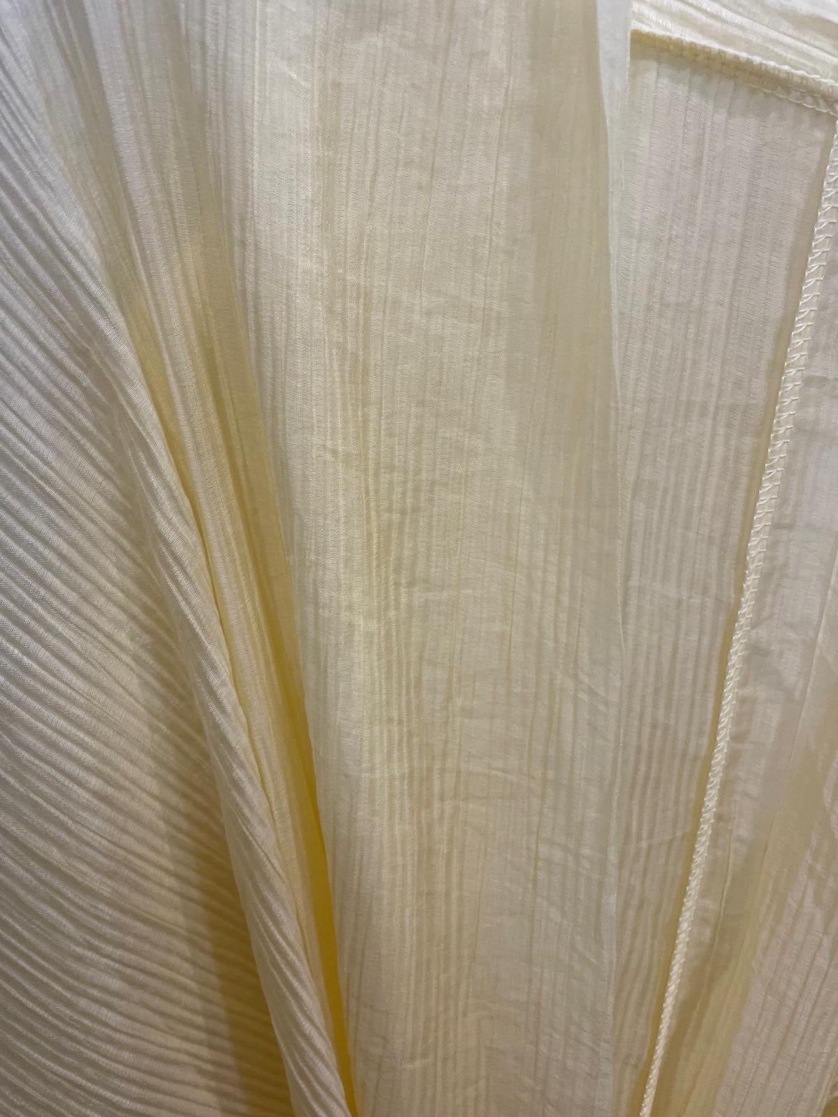 Ensemble oversize voile léger femme – vue de profil
