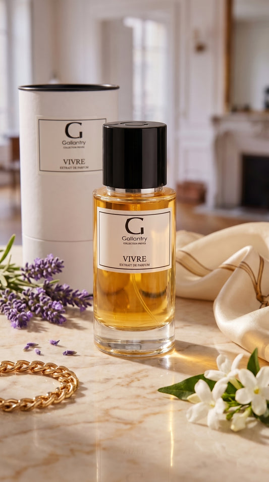 Flacon du parfum Vivre Gallantry femme, vue de face