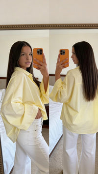 Chemise Oversize Femme en Coton – Casual Chic Fluide