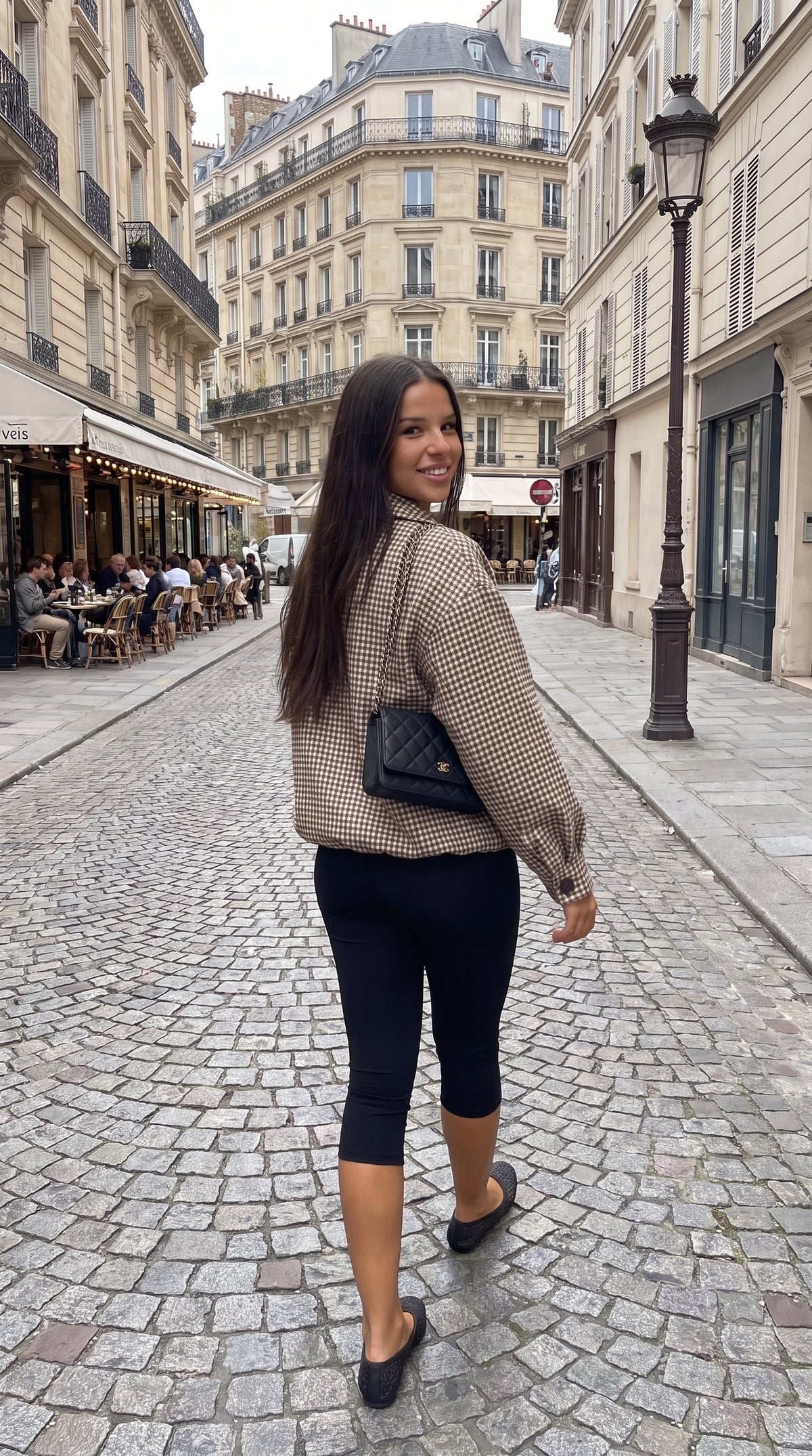 Veste Carreaux Déperlante