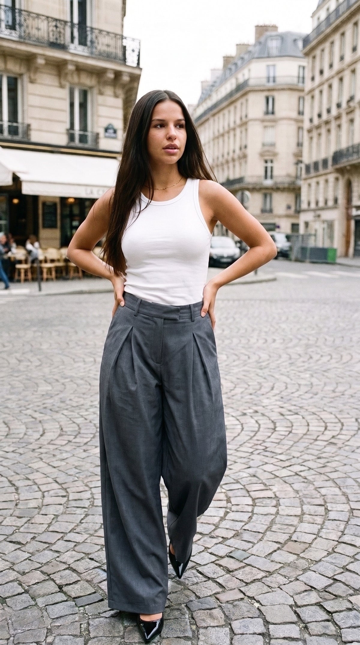 Pantalon Palazzo à Rabats