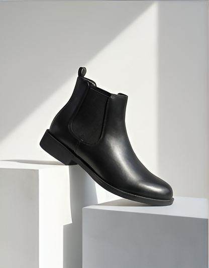 Bottines Chelsea Élégantes – Noir Intemporel