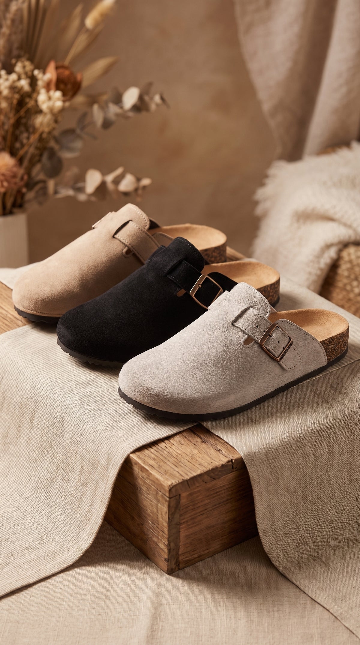 Mule Confort Boucle Ajustable
