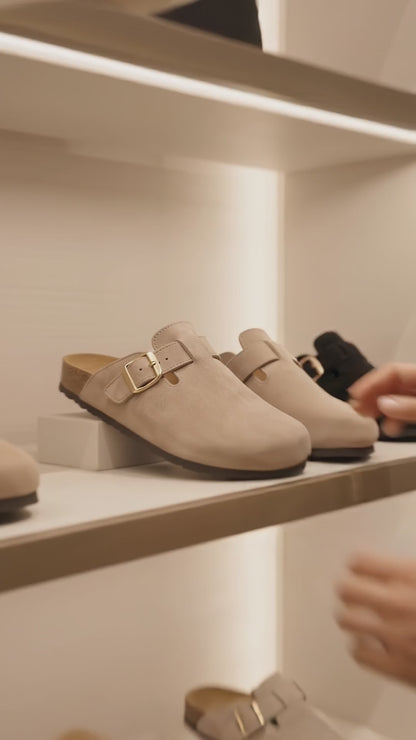 Mule Confort Boucle Ajustable