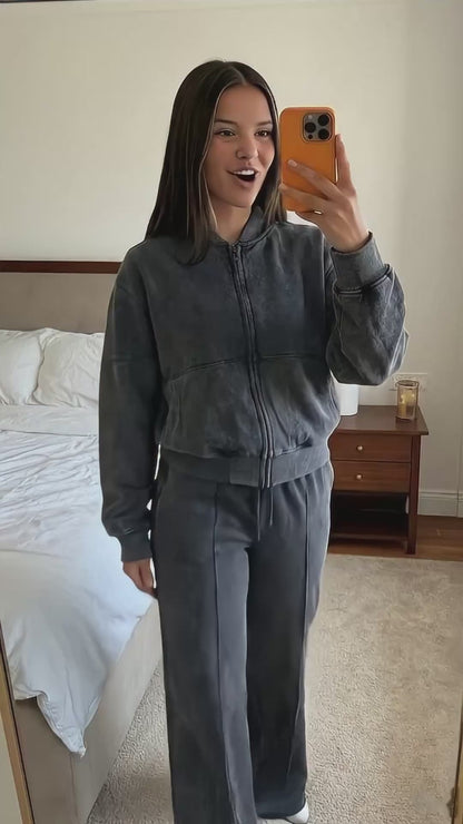 Ensemble Jogging 100% Coton Femme – Confort & Style